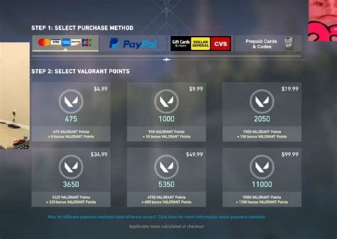 how much valorant points is 50 dollars